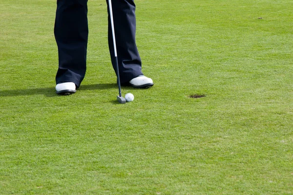 Juego Pelota Golf Concepto Deporte — Foto de Stock