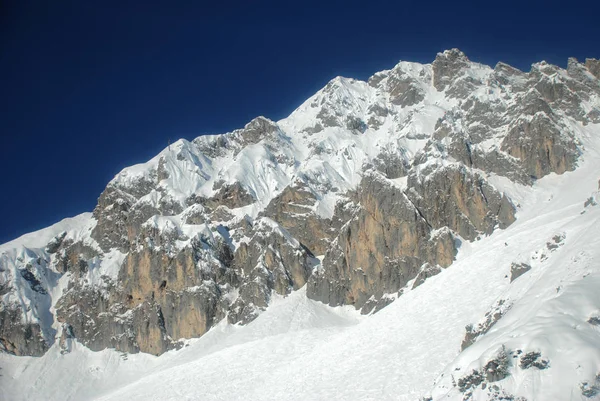 Vista Panoramica Bellissimo Paesaggio Alpino — Foto Stock