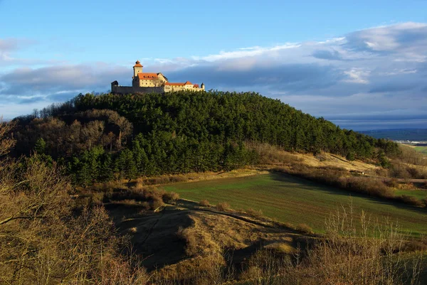 Vue Panoramique Sur Belle Architecture Médiévale Forteresse — Photo