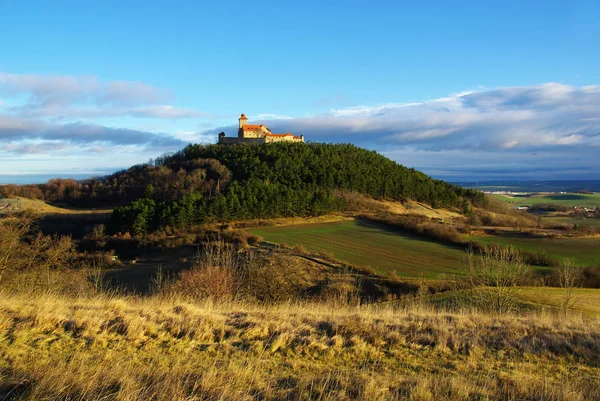 Vista Panorâmica Bela Arquitetura Medieval Fortaleza — Fotografia de Stock