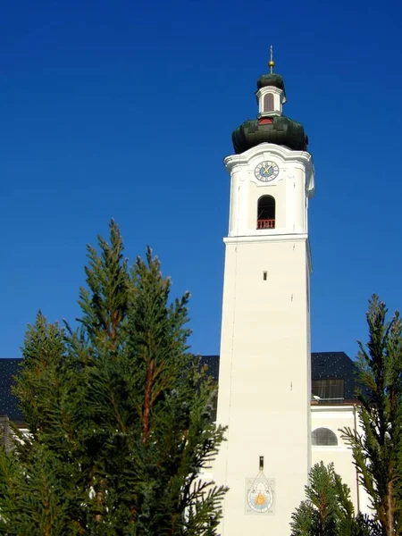 Vue Panoramique Vieille Église — Photo