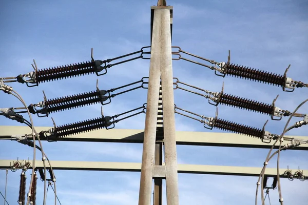 Fonte Alimentação Energia Elétrica — Fotografia de Stock