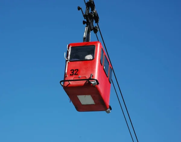 Funivia Trasporto Cabinovia — Foto Stock