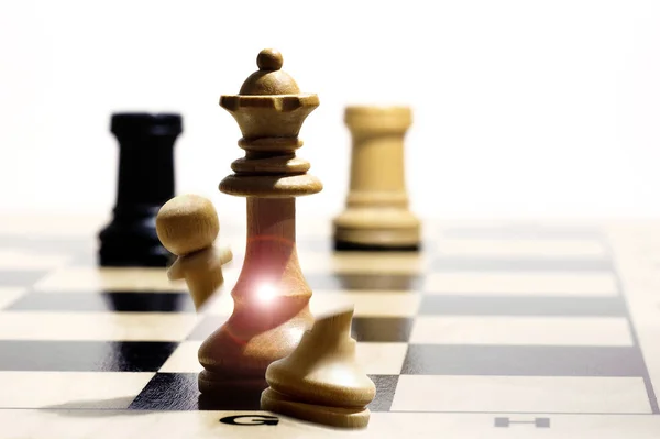 Chess Table Sport Game — Stock Photo, Image