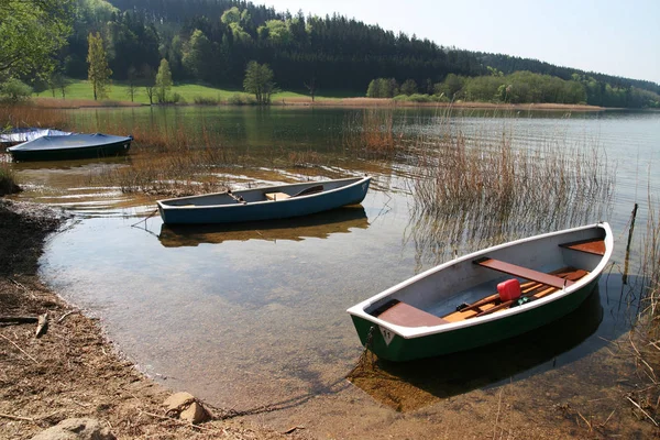 View Fishing Boat Shore — Stock Photo, Image