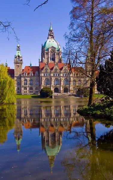 Rathaus Ist Der Deutsche Sitz Der Lokalen Legislativen Und Oder — Stockfoto