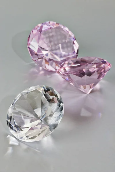 Edelstenen Edelstenen Diamanten — Stockfoto