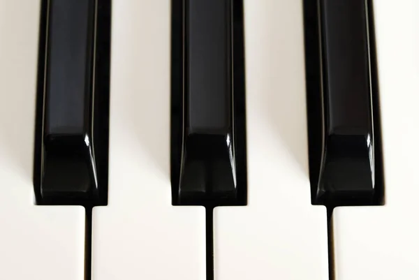 Primo Piano Colpo Tasti Della Tastiera — Foto Stock