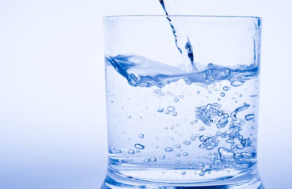 Water Splash Glass — Stock Photo, Image