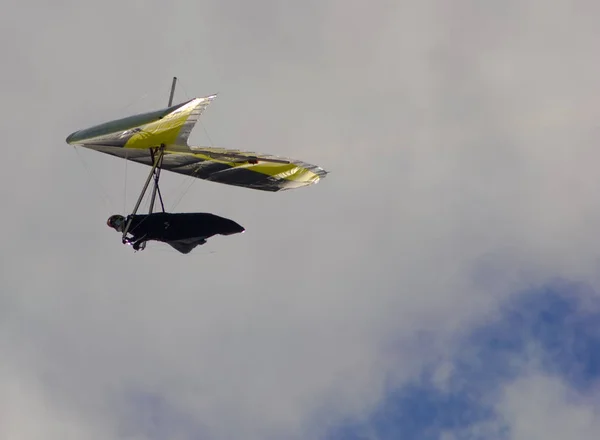 Avião Voador Céu — Fotografia de Stock