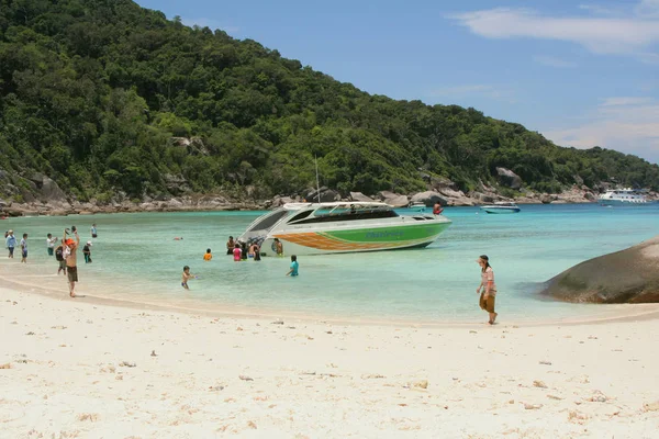 Speedboat Similan Islands — Stock Photo, Image