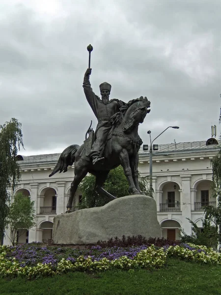 Emlékmű Város Petersburg Oroszország — Stock Fotó