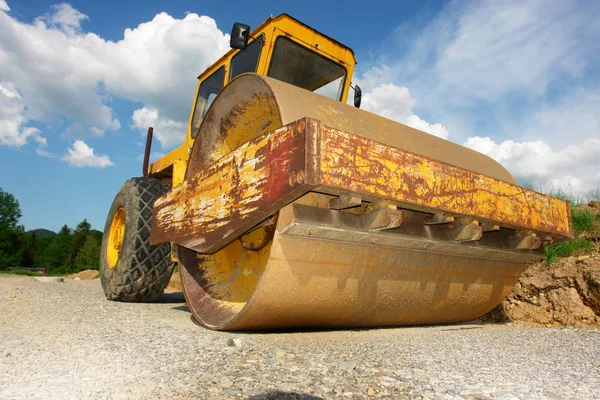 Excavator Road — Stock Photo, Image