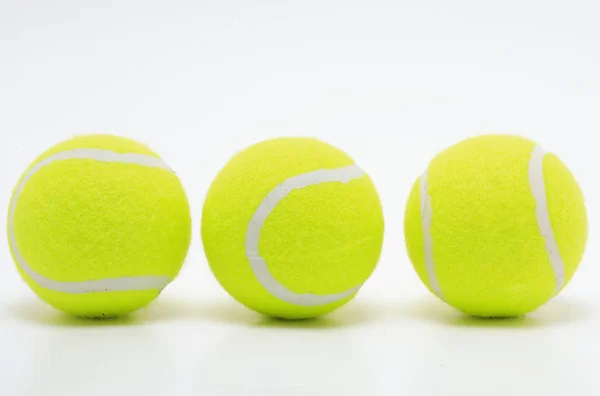 Színes Tenisz Labdák Játék — Stock Fotó