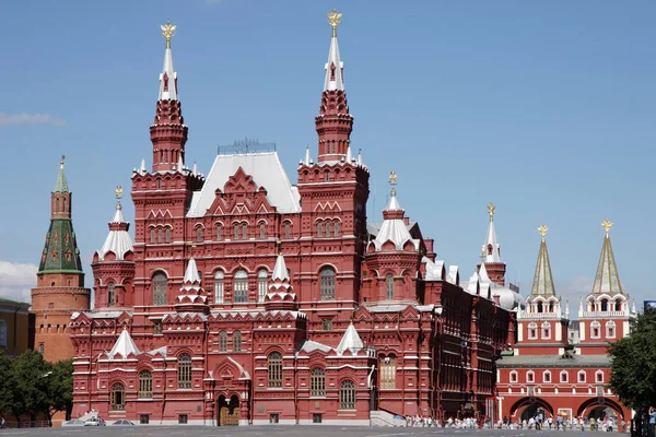 History Museum Red Square Moscow — 스톡 사진