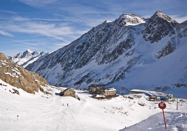 Vista Panorámica Del Majestuoso Paisaje Los Alpes —  Fotos de Stock