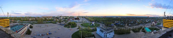 Samara Rusland Uitzicht Het Dak Panorama — Stockfoto