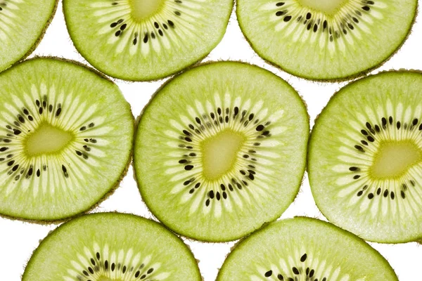 Kiwi Verse Kiwi Smakelijk Groen Tropisch Fruit — Stockfoto