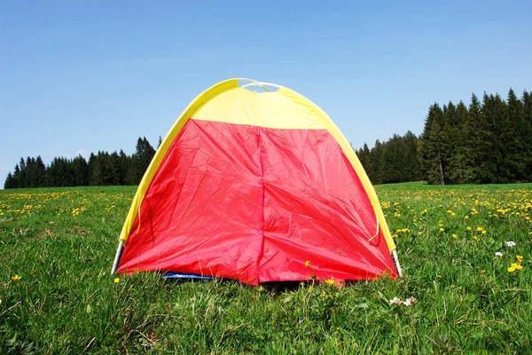 Tenda Montagna — Foto Stock