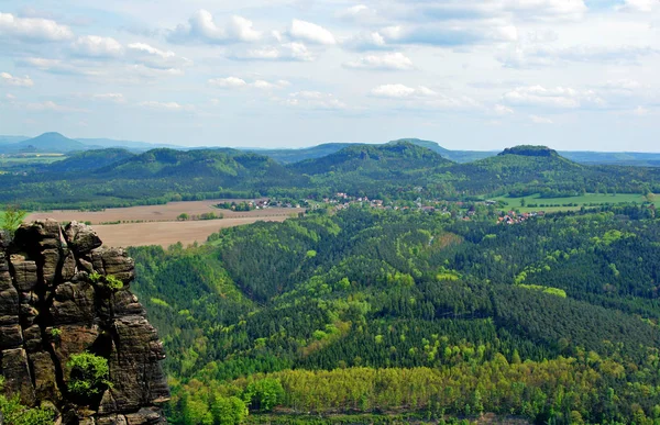 Malebný Pohled Krajinu Přírody — Stock fotografie