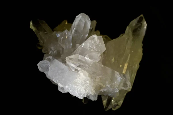 Bergkristall Kryształ Kamienny Kamień Leczniczy Dla Jasności Witalności — Zdjęcie stockowe