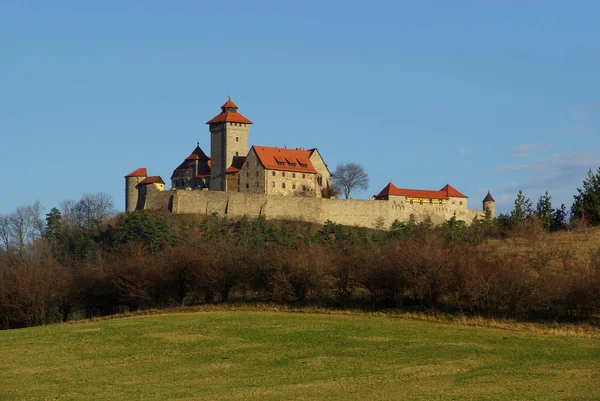 Vista Panoramica Maestosa Architettura Medievale — Foto Stock