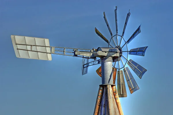 Windenergie Alternative Stromerzeugung — Stockfoto