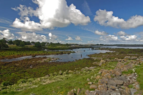 Uitzicht Het Platteland Van Ierland — Stockfoto