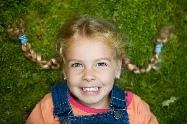 Lindo Retrato Infantil Concepto Infancia Feliz — Foto de Stock