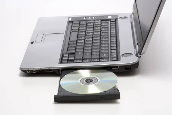 Compact Disk Computer — Stockfoto