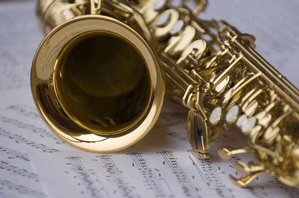 Saxophone Jazz Musical Instrument — Stock Photo, Image