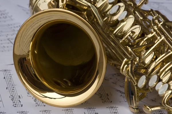 Saxophone Jazz Musical Instrument — Stock Photo, Image