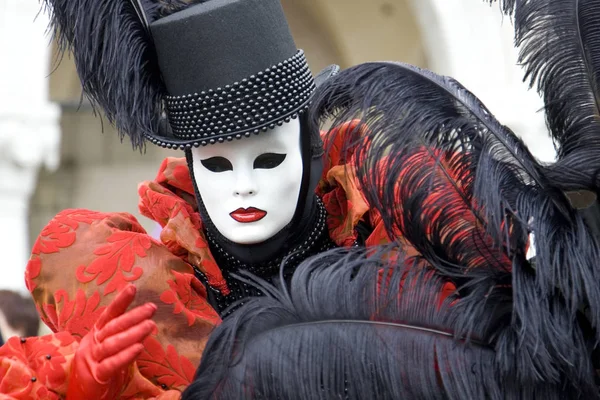 Μάσκα Και Κοστούμια Καρναβάλι Βενετία Ιταλία — Φωτογραφία Αρχείου