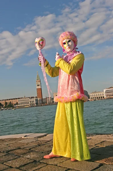 Färgglada Clown San Giorgio — Stockfoto