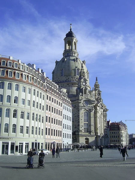 Dresden Doğu Almanya Nın Saksonya Eyaletinin Başkenti — Stok fotoğraf