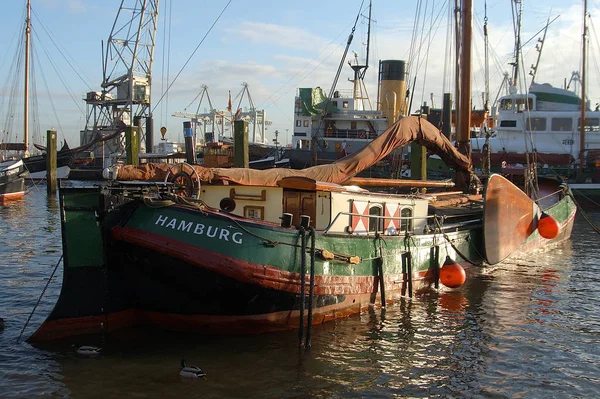 Hamburg Kuzey Almanya Büyük Bir Liman Şehri — Stok fotoğraf