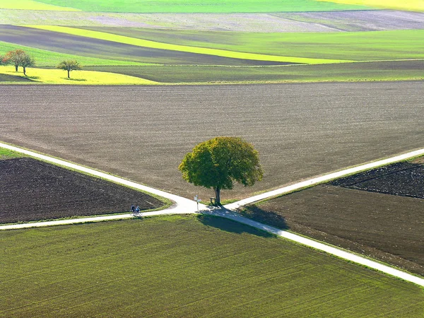 Pitoresca Vista Paisagem Rural — Fotografia de Stock