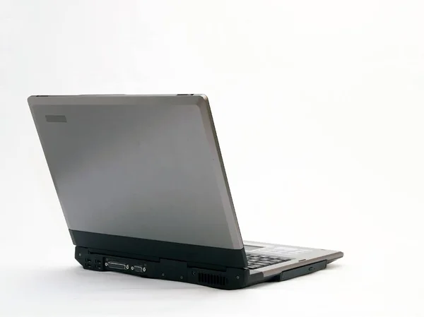 Laptop Bílém Pozadí — Stock fotografie