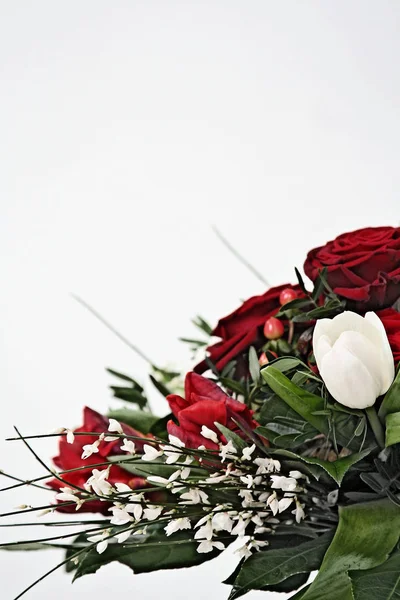 Bruidsboeket Met Bloemen Huwelijk Flora — Stockfoto