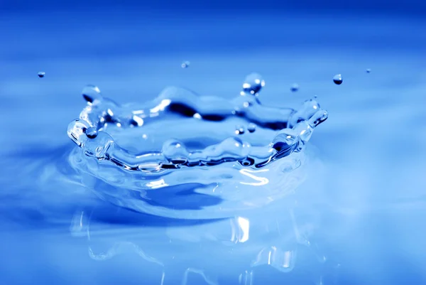 Водяная Корона Брызги Воды — стоковое фото