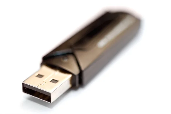 Κλείσιμο Της Συσκευής Usb — Φωτογραφία Αρχείου