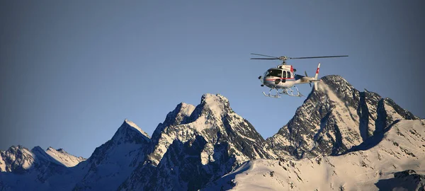 Vista Panorâmica Bela Paisagem Alpes — Fotografia de Stock