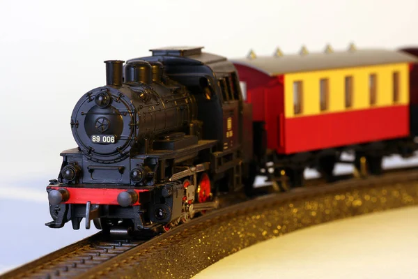 Het Beeld Van Trein Locomotief — Stockfoto