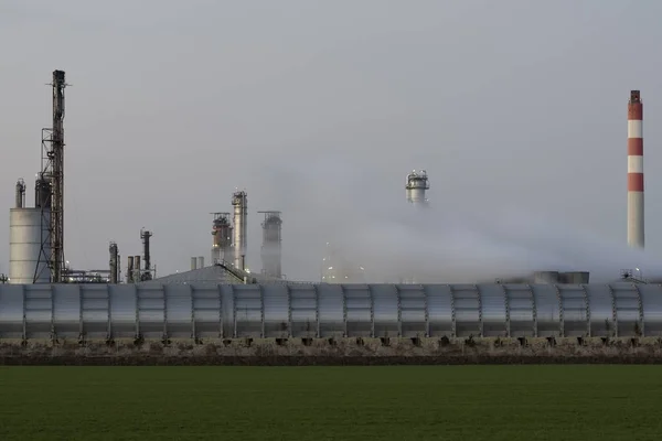 Bild Einer Industriellen Fabrik — Stockfoto