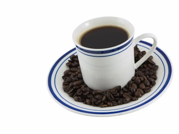 Kaffebønner Bakgrunn Tett Inntil – stockfoto