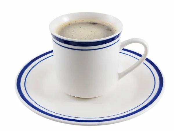 Zwarte Koffie Middagpauze — Stockfoto