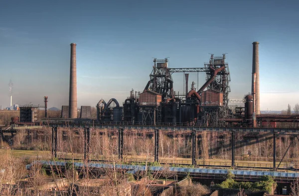 Bild Industrifabrik — Stockfoto