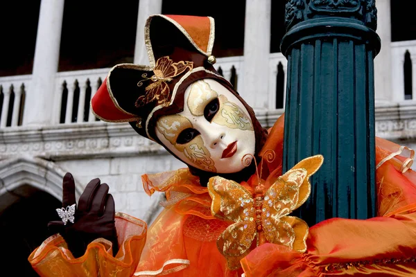 Karneval Kostymer Och Mask Festival — Stockfoto