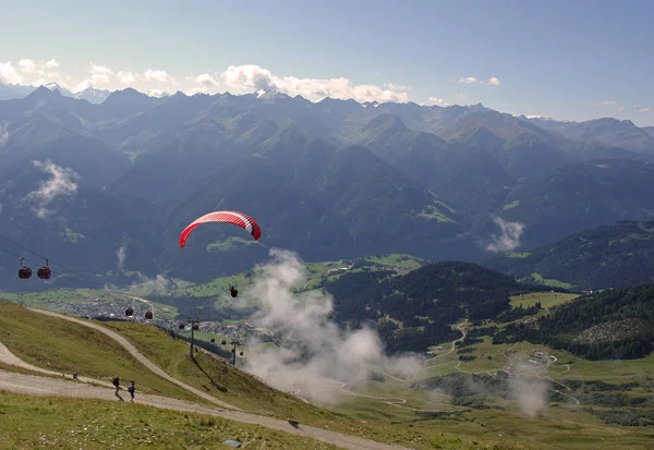 Die Alpen Sind Das Höchste Und Umfassendste Gebirgssystem Das Vollständig — Stockfoto