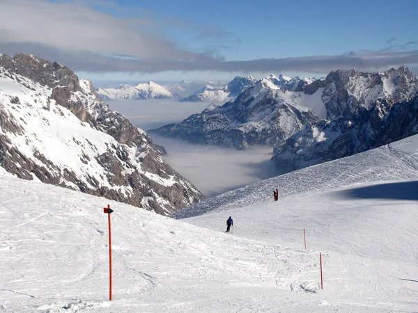 Альпи Найвищими Найширшими Гірськими Хребтами Європи — стокове фото